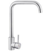 Змішувач для кухні Kroner KRP Edelstahl Klassisch-ESG037 нікель одноважільний CV023001