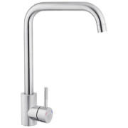 Змішувач для кухні Kroner KRP Edelstahl Klassisch-ESG037 нікель одноважільний CV023001