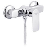 Змішувач для душу Kroner KRM Main-C050 з душовим гарнітуром хром CV018618