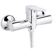 Смеситель для душа Kroner KRM Elbe-C050 с душевым гарнитуром хром CV017354