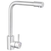 Змішувач для кухні Kroner KRP Edelstahl Klassisch-ESG034 одноважільний нікель CV022991