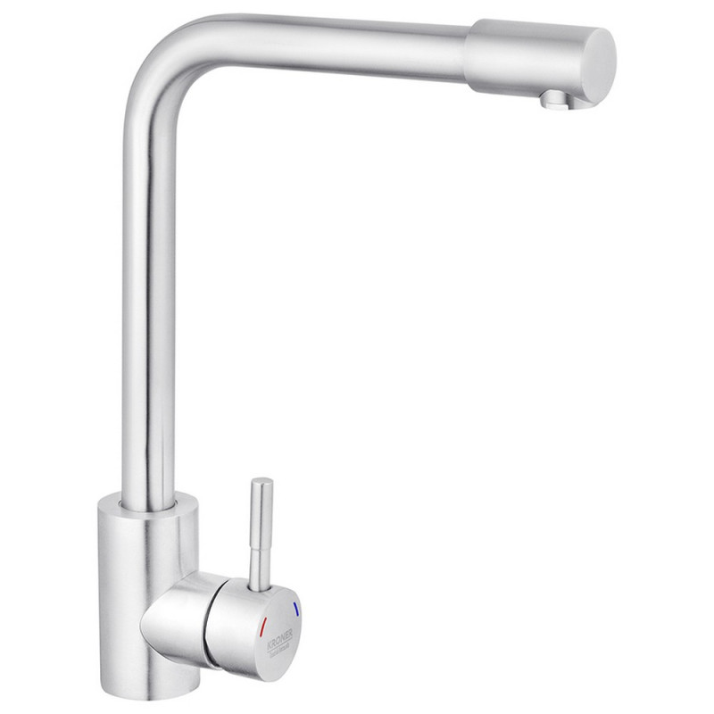 Змішувач для кухні Kroner KRP Edelstahl Klassisch-ESG034 одноважільний нікель CV022991