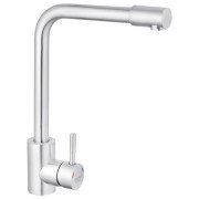 Смеситель для кухни Kroner KRP Edelstahl Klassisch-ESG034 однорычажный никель CV022991