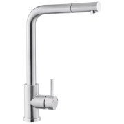 Змішувач для кухні Kroner KRP Edelstahl Klassisch-ESG03917 з висувним виливом нержавіюча сталь CV032284