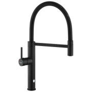 Смеситель для кухни Kroner KRP Ersel-SCH03999 с гибким изливом черный CV033802