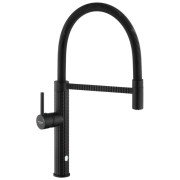 Смеситель для кухни Kroner KRP Ersel-SCH03999 с гибким изливом черный CV033802