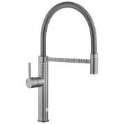 Смеситель для кухни Kroner KRP Ersel-GRP03999 с гибким изливом графит CV033803