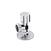 Кран приборный Kroner KRP Eckventil C402 угловой ½''х¾'' НН латунь хром CV027384