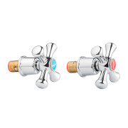 Ручка с кран-буксой для смесителя Kroner KRM C985 хром V008588