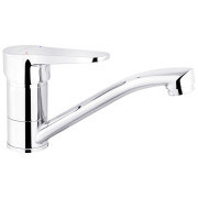 Змішувач для раковини Kroner KRM Elbe-C012 одноважільний хром CV023576