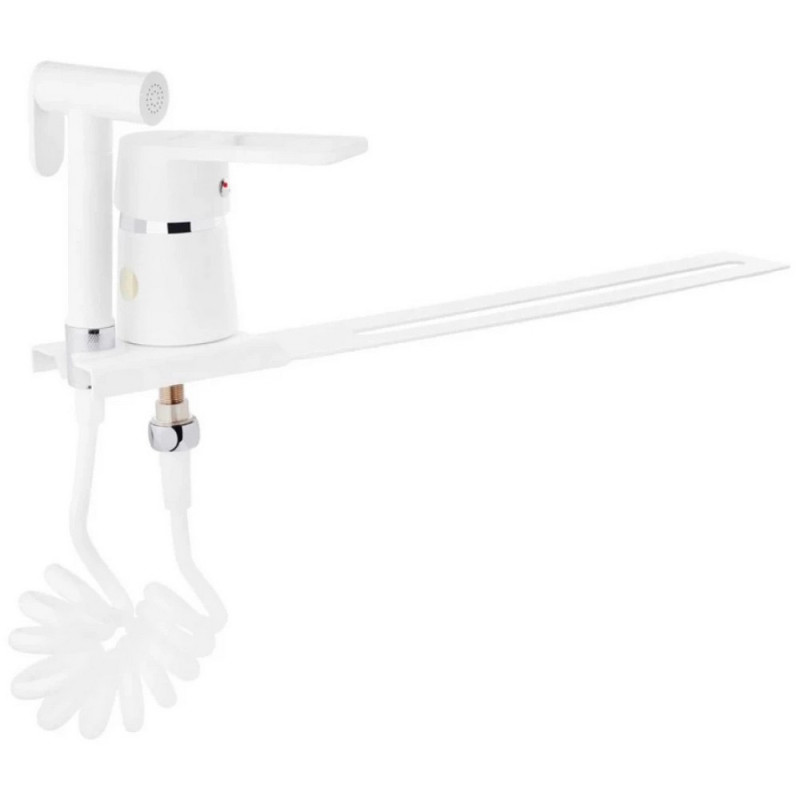 Гігієнічний душ із змішувачем Kroner KRM Zenda-W025 білий CV023204