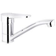 Змішувач для раковини Kroner KRM Elbe-C012 одноважільний хром CV023576