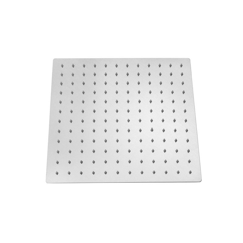 Лійка для верхнього душу Kroner Edelstahl Kubus-ESG704-30 300х300 мм нержавіюча сталь нікель CV022955