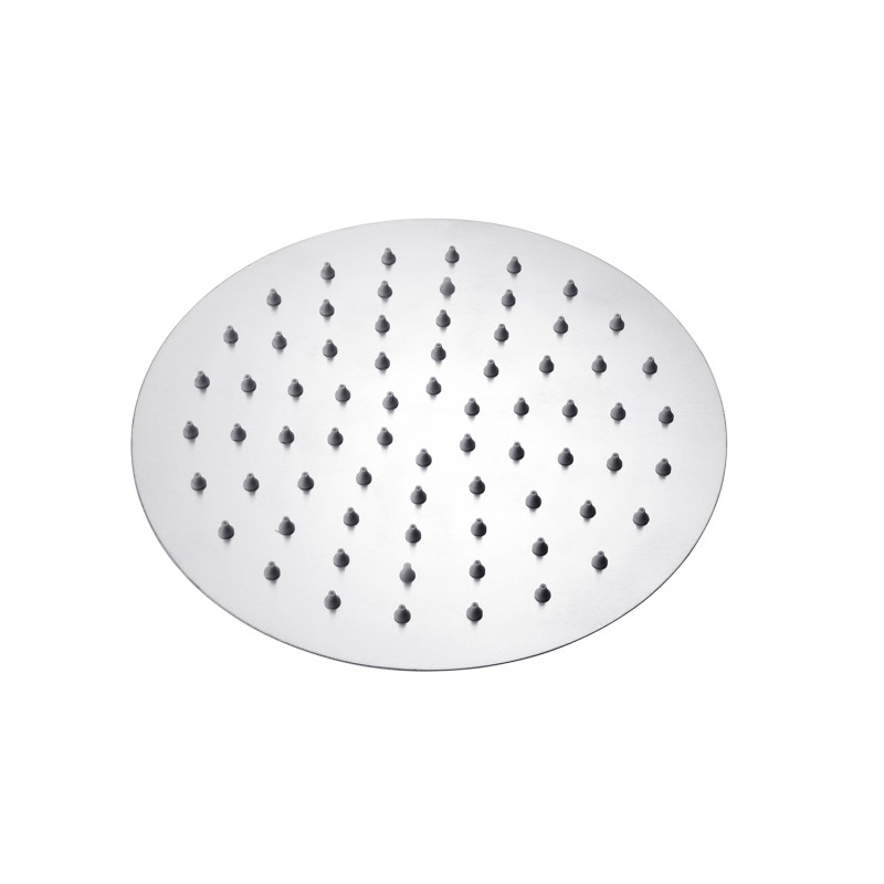 Лійка для верхнього душу Kroner Edelstahl Klassisch KRPEKla-ESG720-20 ⌀200 мм нержавіюча сталь нікель брашований CV031738