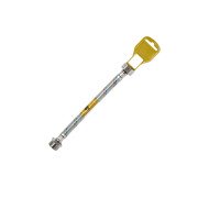 Гибкая подводка для подключения воды Kroner KRM-100ВЗ ½х½ ВН 100 см нейлоновая оплетка CV023673