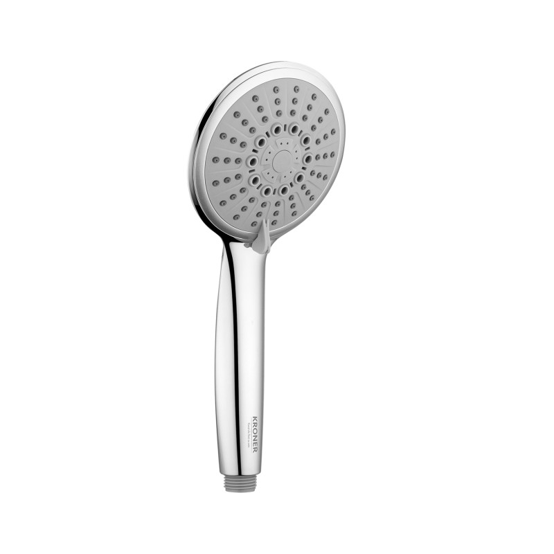 Душова лійка Kroner KRM-C722 ⌀110 мм пластик хром CV035444