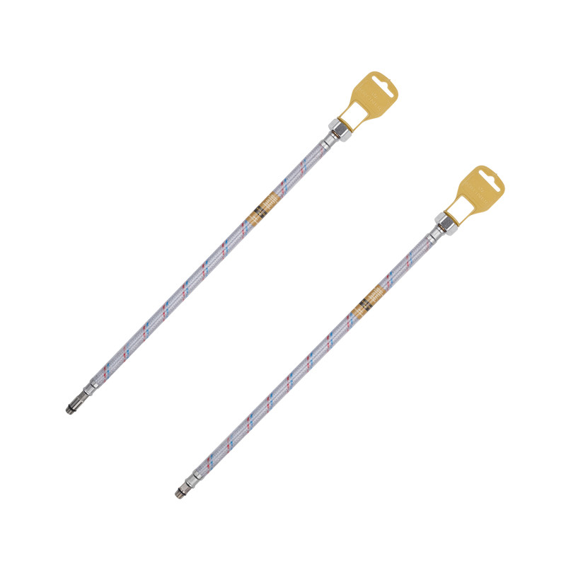 Гибкая подводка для подключения смесителя Kroner KRM-150М10 ½хM10 ВН 150 см нейлоновая оплетка CV023685