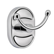 Крючок для ванной Kroner Elbe-ACC2905-2 двойной металл хром CV022859