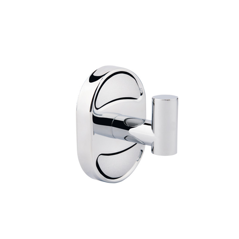 Крючок для ванной Kroner Elbe-ACC2905-1 одинарный металл хром CV022858