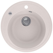 Мойка для кухни Kroner KompositCOL-510 ⌀51 см искусственный камень песочный CV027406