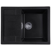 Мойка для кухни Kroner KompositGRB-6550 65х49,5 см искусственный камень графитовый CV027412