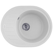 Мойка для кухни Kroner KompositGRA-6250 61х49,5 см искусственный камень серый CV027415