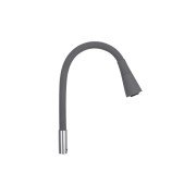 Излив для смесителя Kroner KRP-C803GRA гибкий хром/серый CV031900