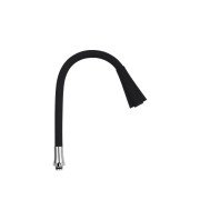 Излив для смесителя Kroner KRM-C8031BLK гибкий хром/черный CV031903
