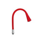 Излив для смесителя Kroner KRM-C8031RED гибкий хром/красный CV031905