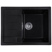 Мойка для кухни Kroner KompositSCH-6550 65х49,5 см искусственный камень черный CV027409