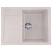 Мийка для кухні Kroner KompositCOL-6550 65х49, 5 см штучний камінь пісочний CV027410