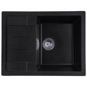 Мойка для кухни Kroner KompositGRB-6550 65х49,5 см искусственный камень графитовый CV027412