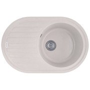 Мийка для кухні Kroner KompositCOL-7750 78х50 см штучний камінь пісочний CV027418