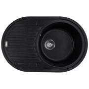 Мойка для кухни Kroner KompositGRB-7750 78х50 см искусственный камень графитовый CV027420