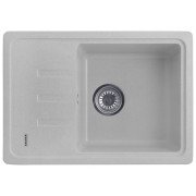 Мийка для кухні Kroner KompositGRA-6243 62х43 см штучний камінь сірий CV031061