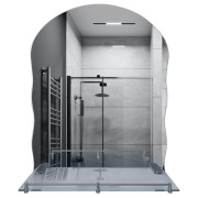 Зеркало в ванную комнату Kroner KRM Belantis-ACS702 43,5х59 см с полкой CV022927