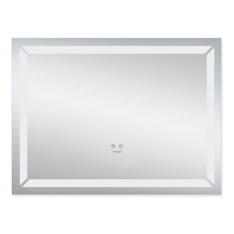 Дзеркало Kroner KRP Spiegel HR1-8060 80х60 см з LED-підсвічуванням та антизапітнінням CV030030