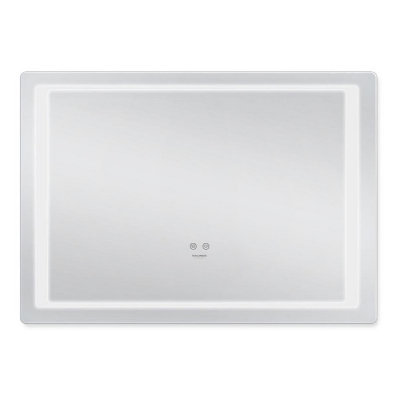 Дзеркало Kroner KRP Spiegel HR2-7050 70х50 см з LED-підсвічуванням та антизапітнінням CV030032