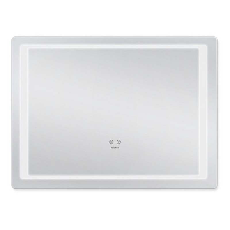Дзеркало Kroner KRP Spiegel HR2-10070 100х70 см з LED-підсвічуванням та антизапітнінням CV030035