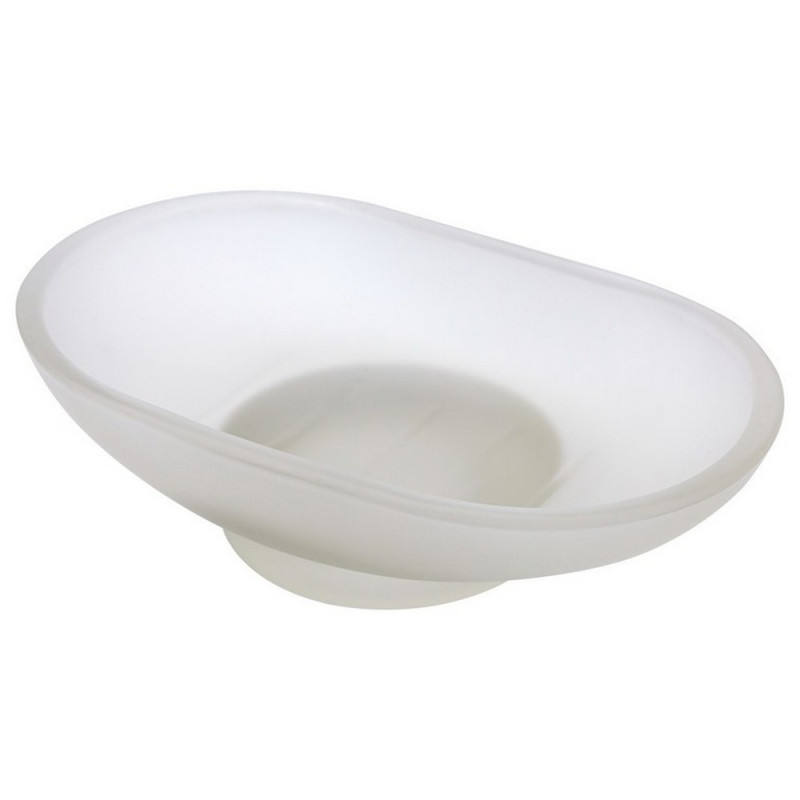 Мыльница для ванной Kroner KRM Rizze-ACG203 матовое стекло CV022841