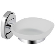 Мыльница для ванной Kroner KRP Elbe-ACG2902 с держателем хром CV022849