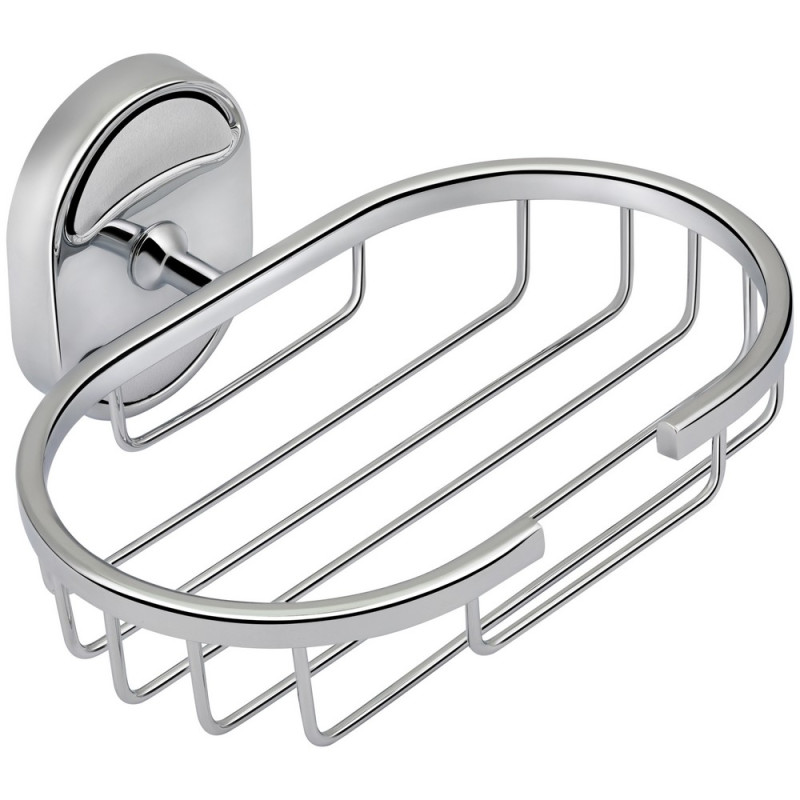 Мильниця для ванної Kroner KRM Elbe-ACC2902-2 з тримачем хром CV022851