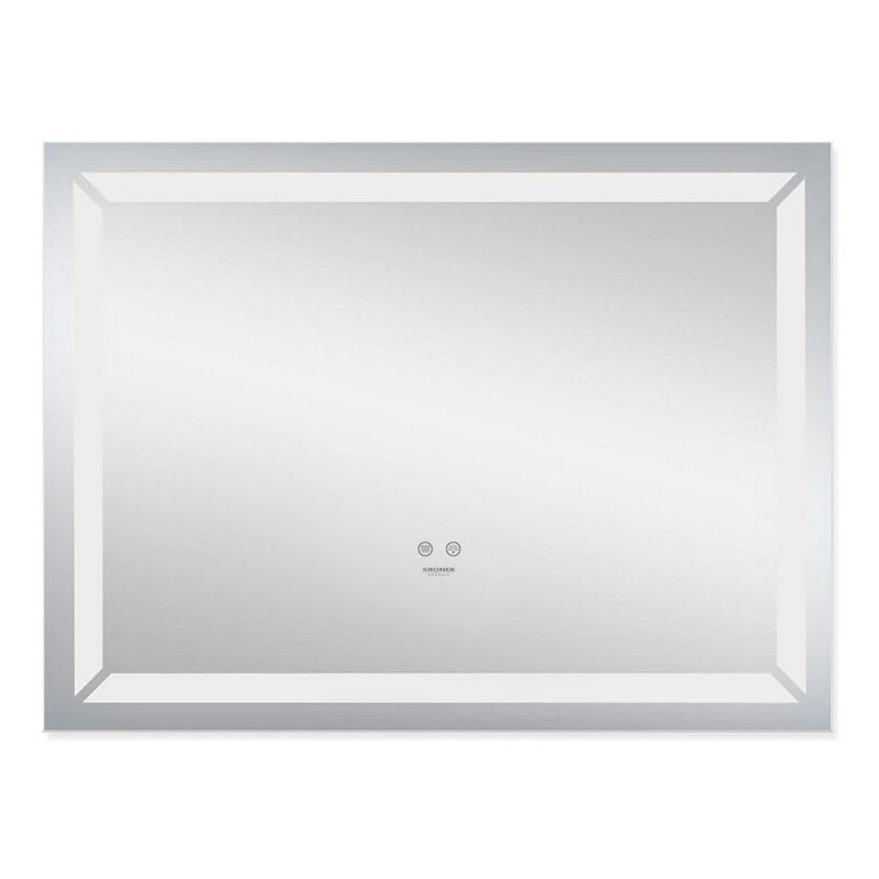Дзеркало Kroner KRP Spiegel HR1-8060 80х60 см з LED-підсвічуванням та антизапітнінням CV030030