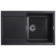 Мийка для кухні Kroner KompositGRB-7850 78х50 см штучний камінь графітовий CV031064