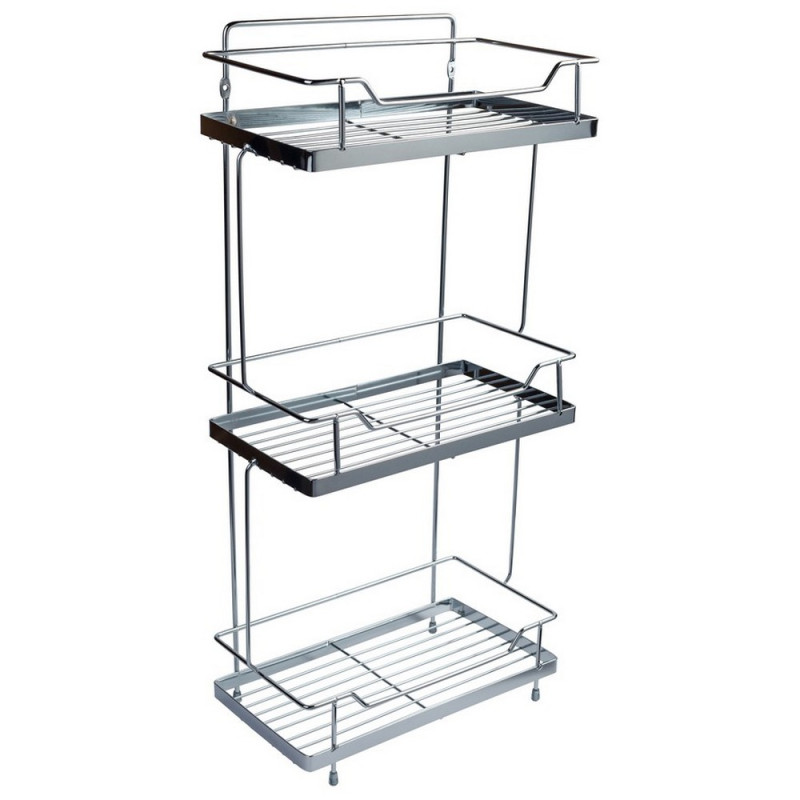 Полочка для ванной Kroner KRM Rizze-ACC330-3 металл хром CV022916