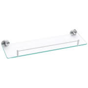 Поличка для ванної кімнати Kroner KRP Edelstahl Klassisch-ESG3707 50 см скло CV025661