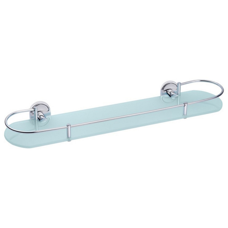 Полиця для ванної кімнати Kroner KRM Elbe-ACG2907-1 52 см скло CV022865