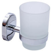 Склянка для зубних щіток Kroner KRM Elbe-ACG2906 з тримачем хром CV022861