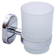 Стакан для зубных щеток Kroner KRM Elbe-ACG2906 с держателем хром CV022861