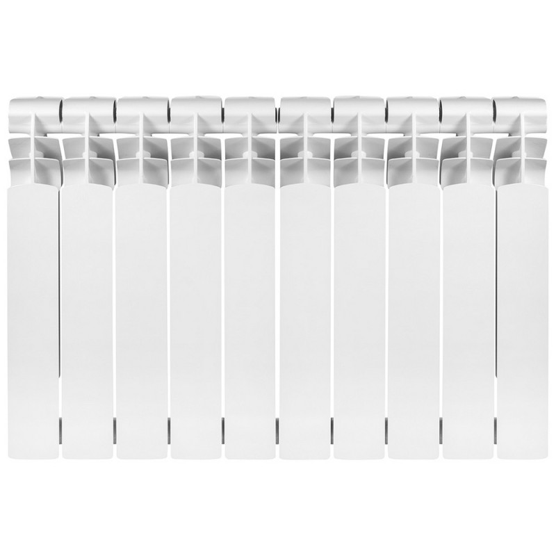 Радиатор отопления Kroner Alma 500Р 500/80/100 10 секций биметалл белый CV034119